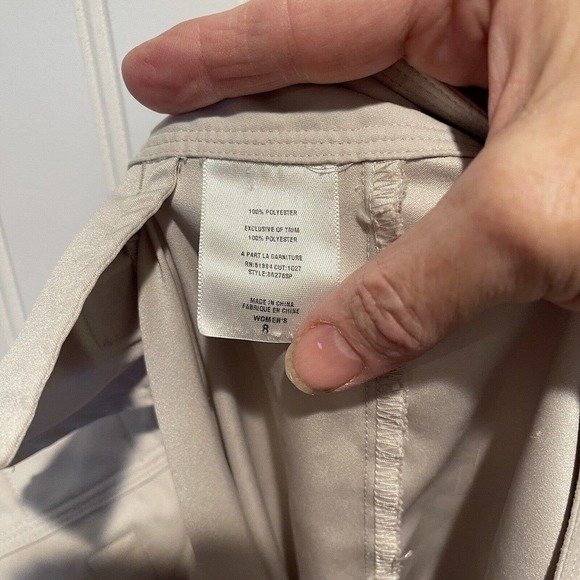 Patagonia Pataloha Tan Lightweight Cropped Pants Size 8 - Picture 3 of 8